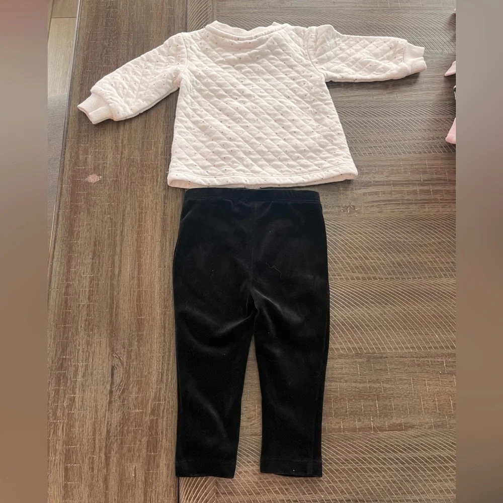Juicy couture baby girl 12m matching set